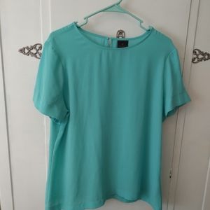 Worthington Aqua Blouse